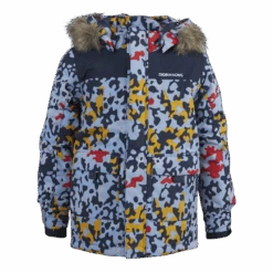 DIDRIKSONS Polarbjörnen Printed Parka Blue/Patterned