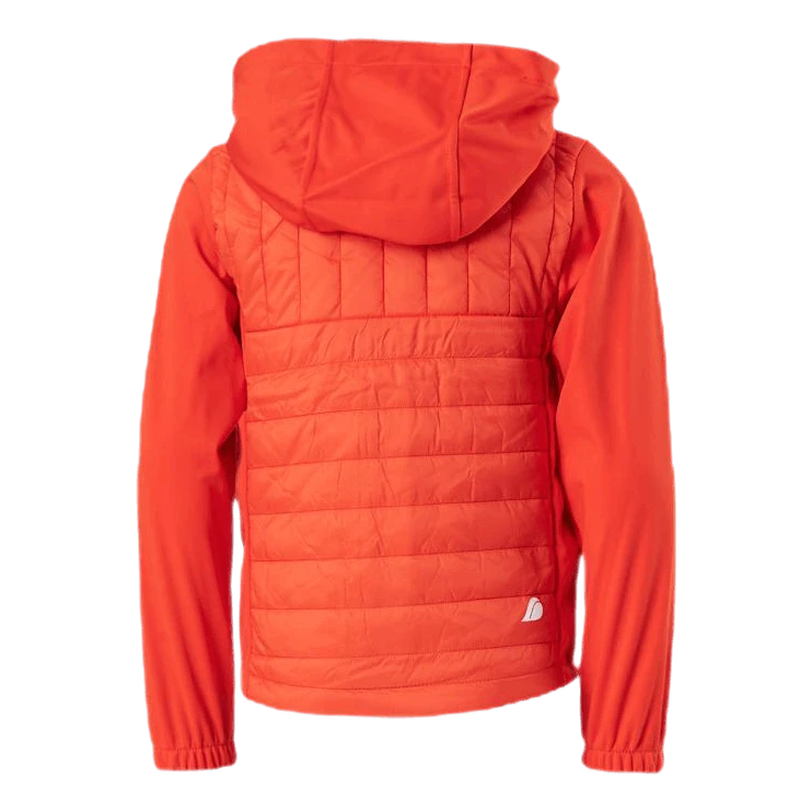 DIDRIKSONS Briska Kids Jacket Red – Bild 3