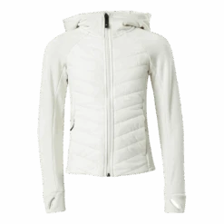DIDRIKSONS Tovik Girls Hybrid Hoodie 3 White