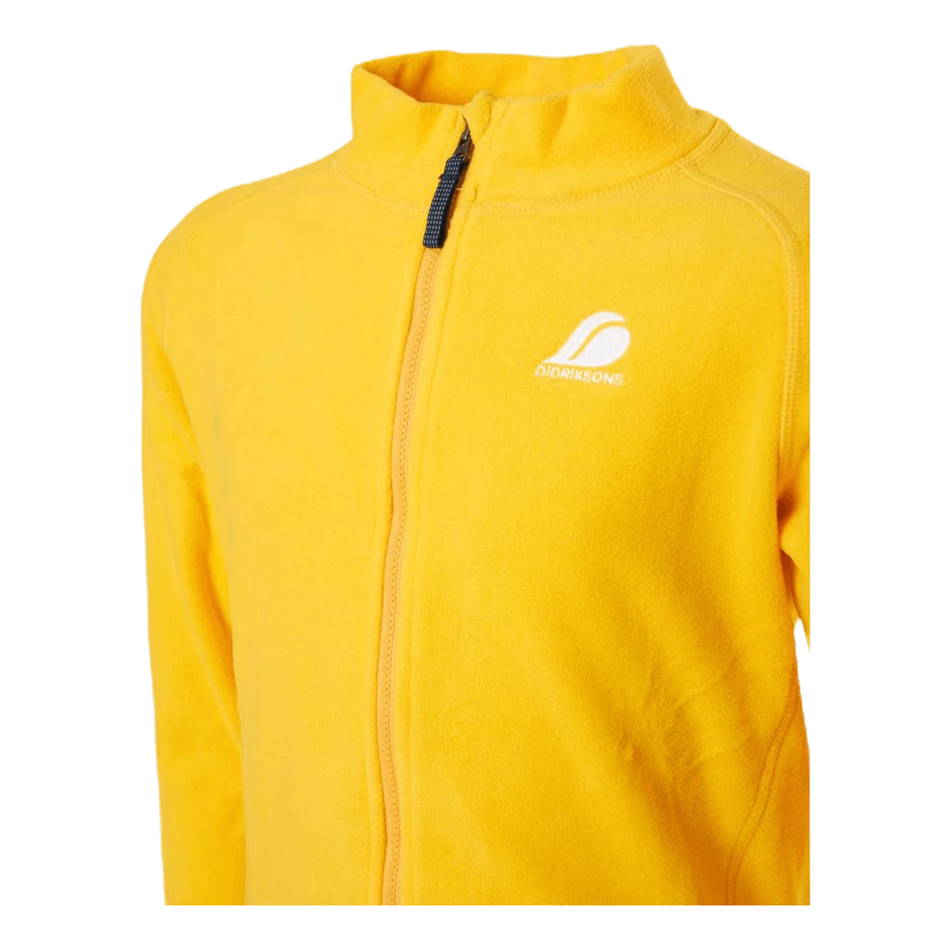 DIDRIKSONS Monte Kids Fleece 5 Yellow – Bild 4