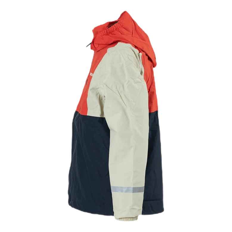 DIDRIKSONS Block Kids Jacket Blue/Red – Bild 2