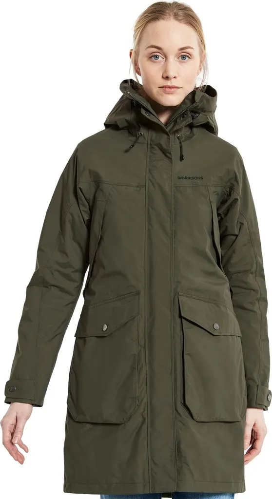 Didriksons Thelma Women's Parka 8, Größe_Bekleidung_NR:38, Didriksons_Farbe:deep Green – Bild 3