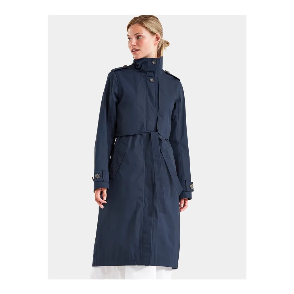 Didriksons Lova Women's Coat 3 - Trenchcoat, Größe_Bekleidung_NR:44, Didriksons_Farbe:dark Night Blue – Bild 2