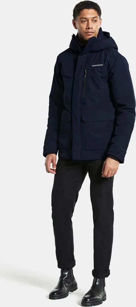 DIDRIKSONS SEBASTIAN USX JKT 3 Dark Night Blue L – Bild 8