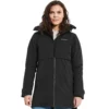 Didriksons Helle Parka 5 Übergangsjacke Damen Black Schwarz 44