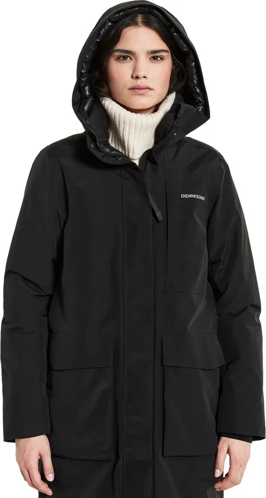 Didriksons Leya Women's Parka Long 2, Größe_Bekleidung_NR:38, Didriksons_Farbe:black – Bild 4