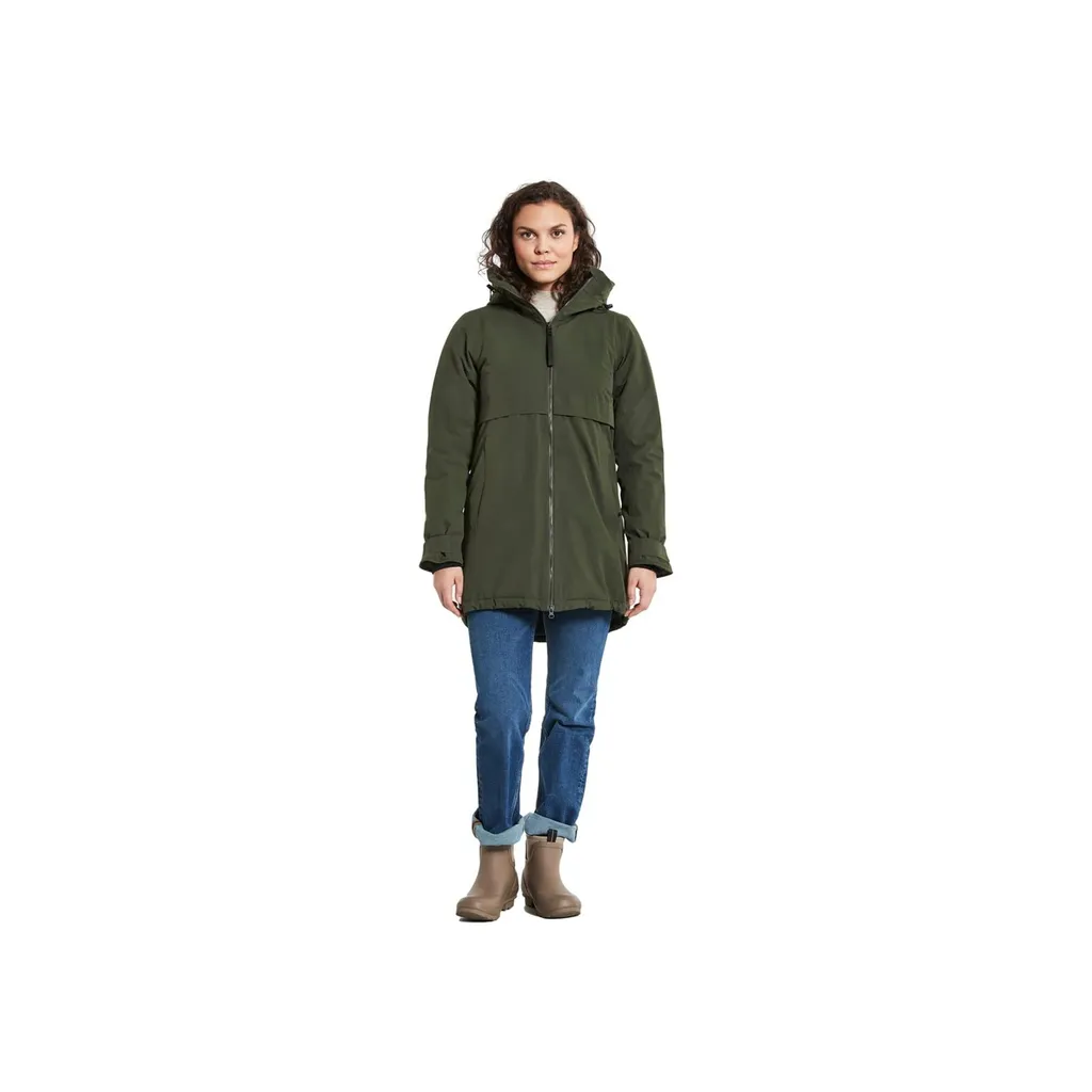 Didriksons Helle Women's Parka 5, Größe_Bekleidung_NR:40, Didriksons_Farbe:deep Green – Bild 4