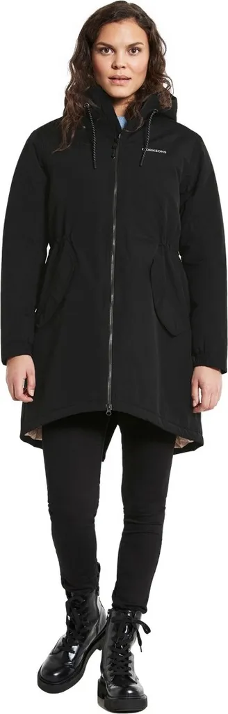 Didriksons Marta-Lisa Wns Parka Black Black 46 – Bild 4