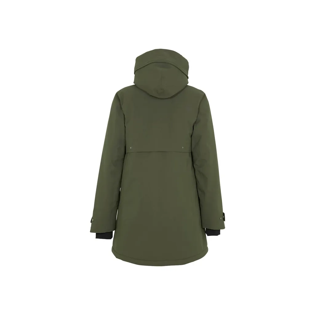 Didriksons Helle Women's Parka 5, Größe_Bekleidung_NR:40, Didriksons_Farbe:deep Green – Bild 2