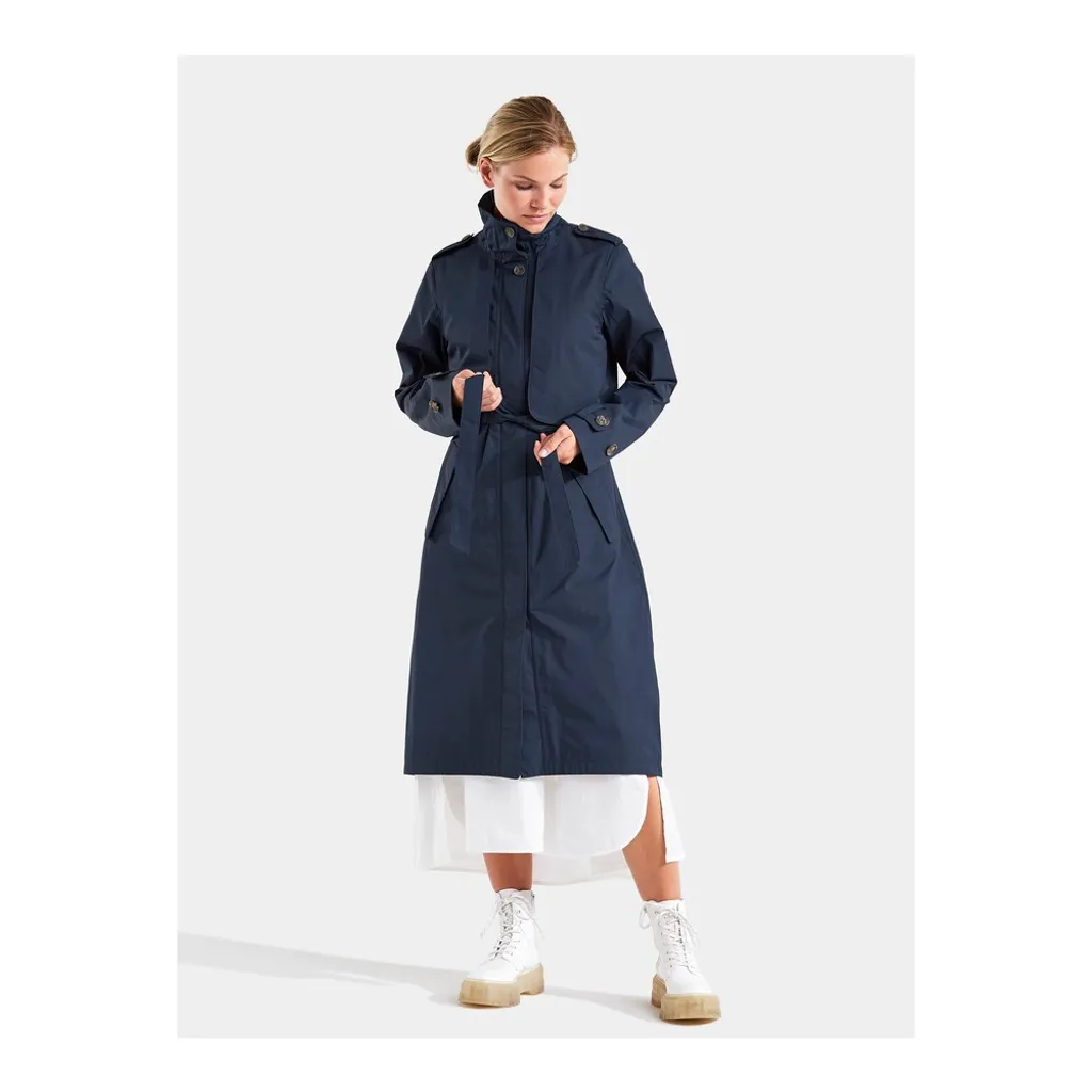 Didriksons Lova Women's Coat 3 - Trenchcoat, Größe_Bekleidung_NR:44, Didriksons_Farbe:dark Night Blue – Bild 4