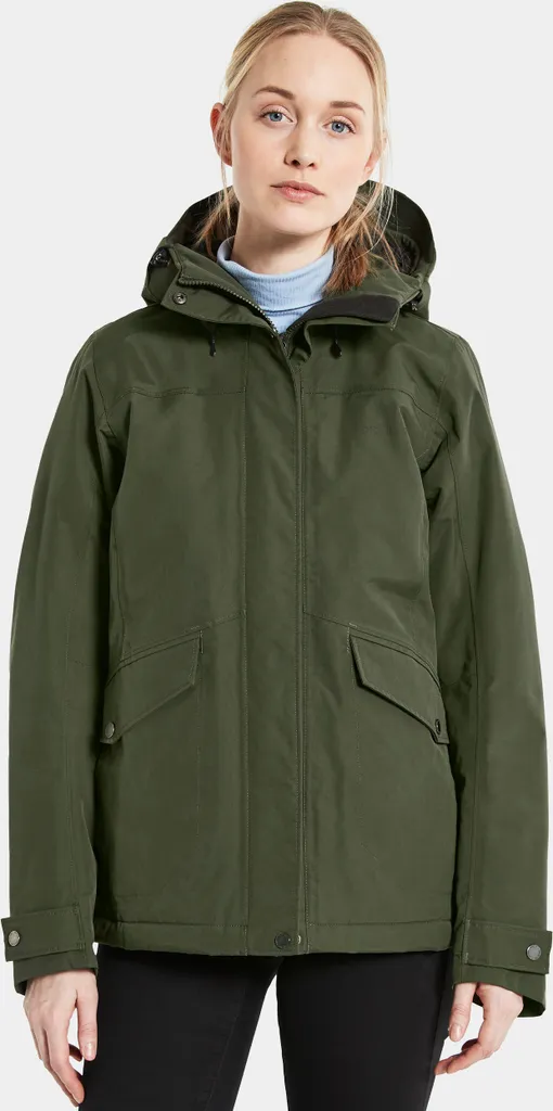 Didriksons Vanja Women's Jacket, Größe_Bekleidung_NR:36, Didriksons_Farbe:deep Green – Bild 3