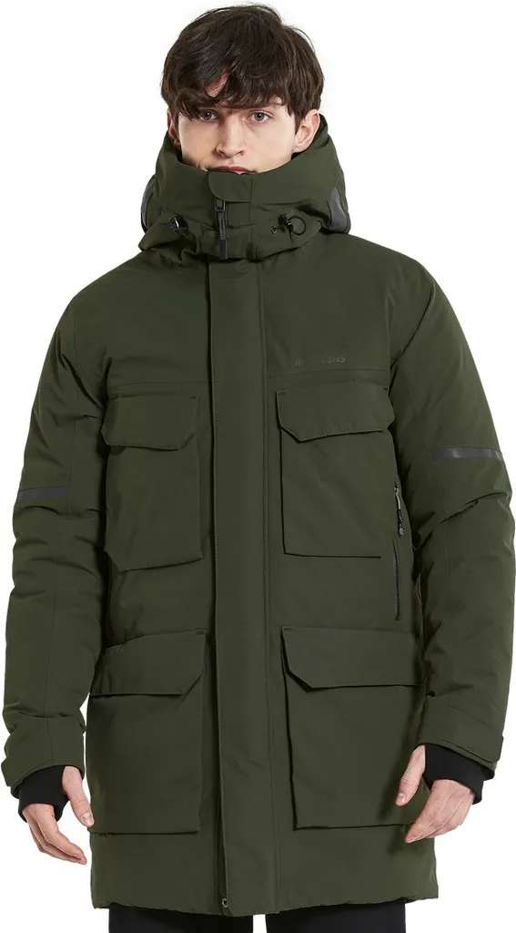 Didriksons Drew Men's Parka 6, Größe_Bekleidung:M, Didriksons_Farbe:deep Green – Bild 3