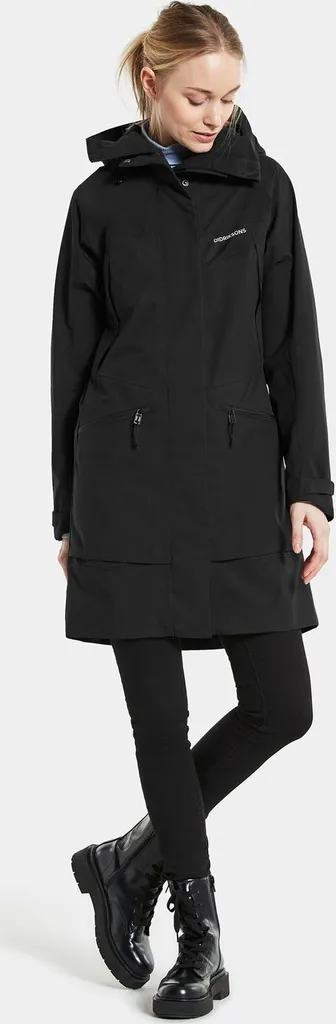 Didriksons Ilma Wns Parka 6 Black 38 – Bild 8