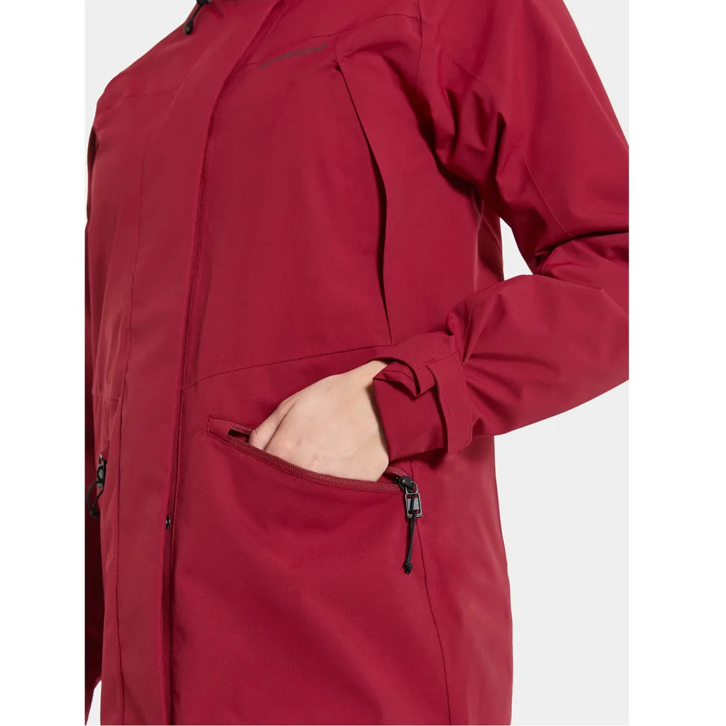 Didriksons Ilma Women's Parka 6, Größe_Bekleidung_NR:44, Didriksons_Farbe:ruby Red – Bild 9