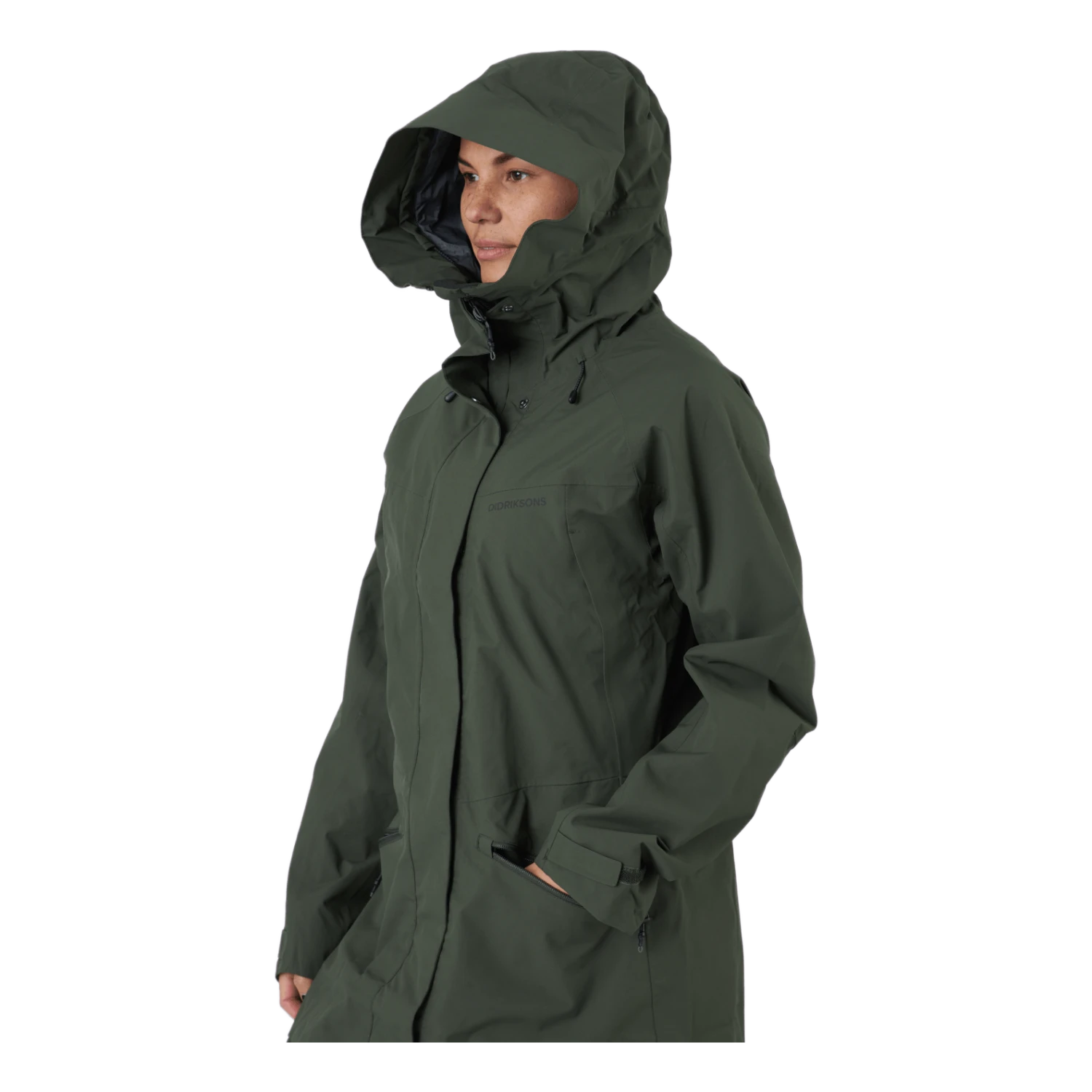 DIDRIKSONS Ilma Wns Parka 4 Deep Green – Bild 5
