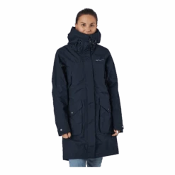 DIDRIKSONS Thelma Wns Parka 6 Dark Night Blue