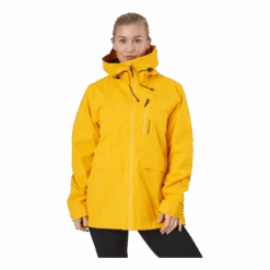 DIDRIKSONS Wida Wns Jkt 3 Saffron Yellow