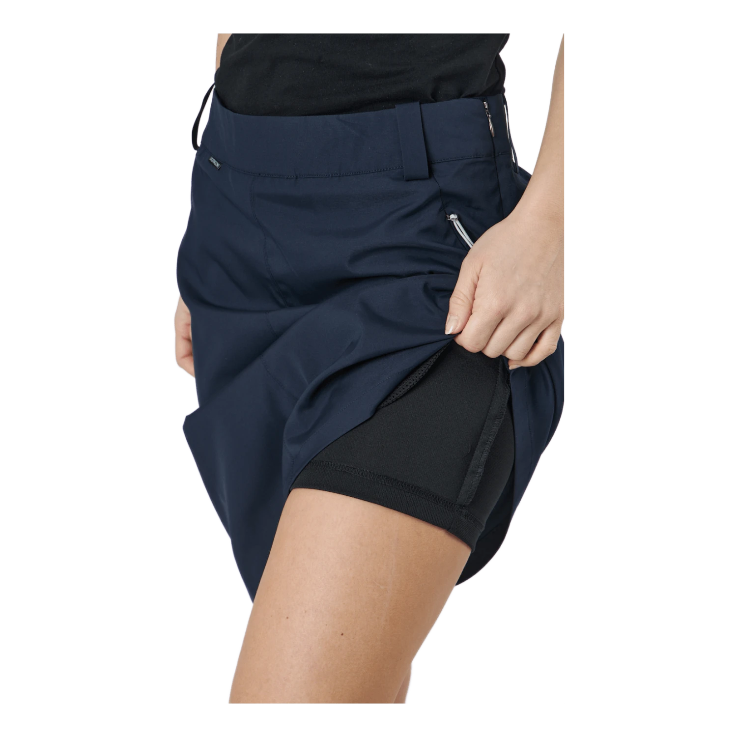 DIDRIKSONS Paulina Wns Skirt Dark Night Blue – Bild 5