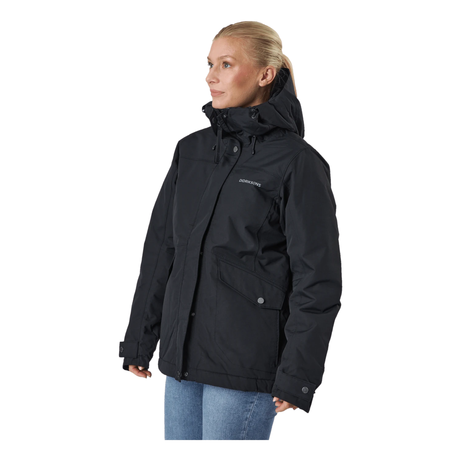 DIDRIKSONS Vanja Wns Jkt Black – Bild 2
