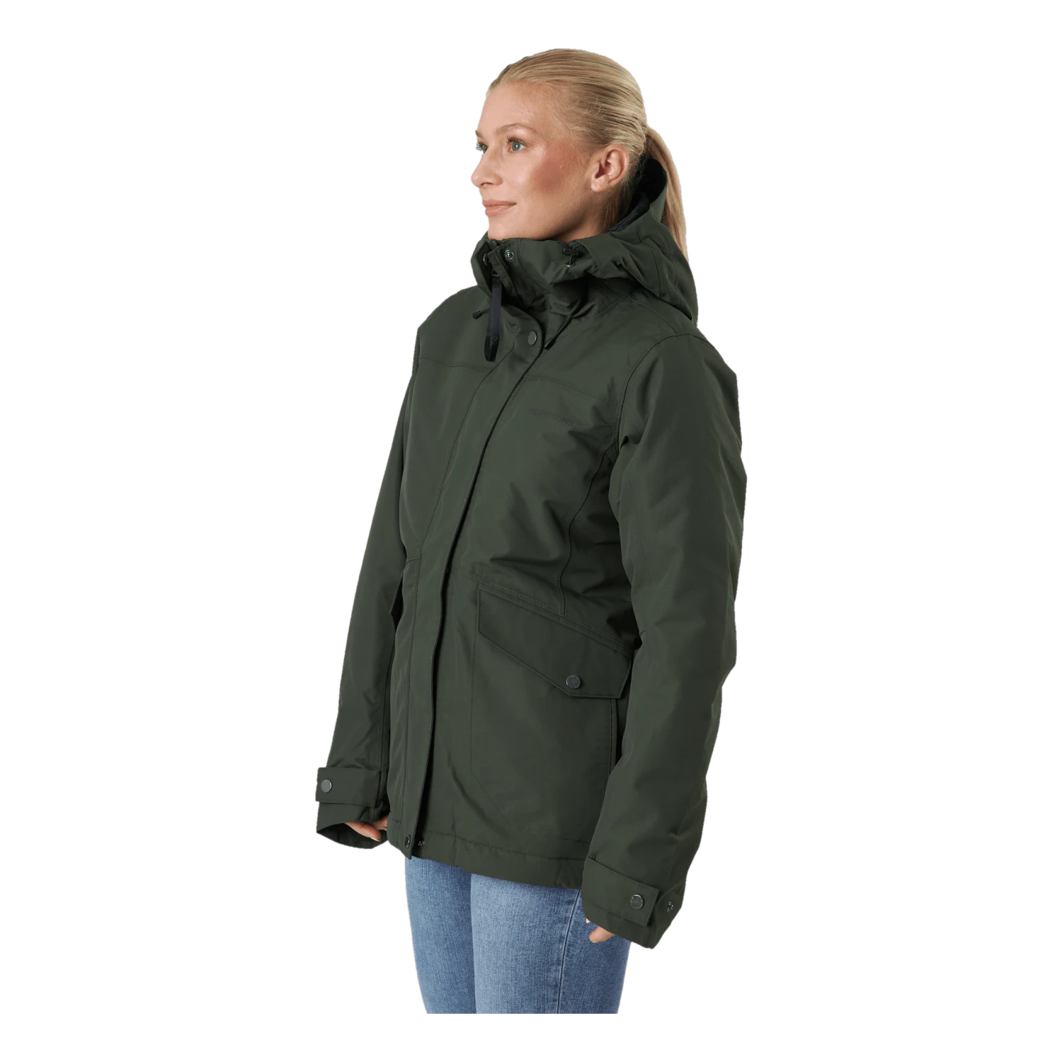 DIDRIKSONS Vanja Wns Jkt Green – Bild 2