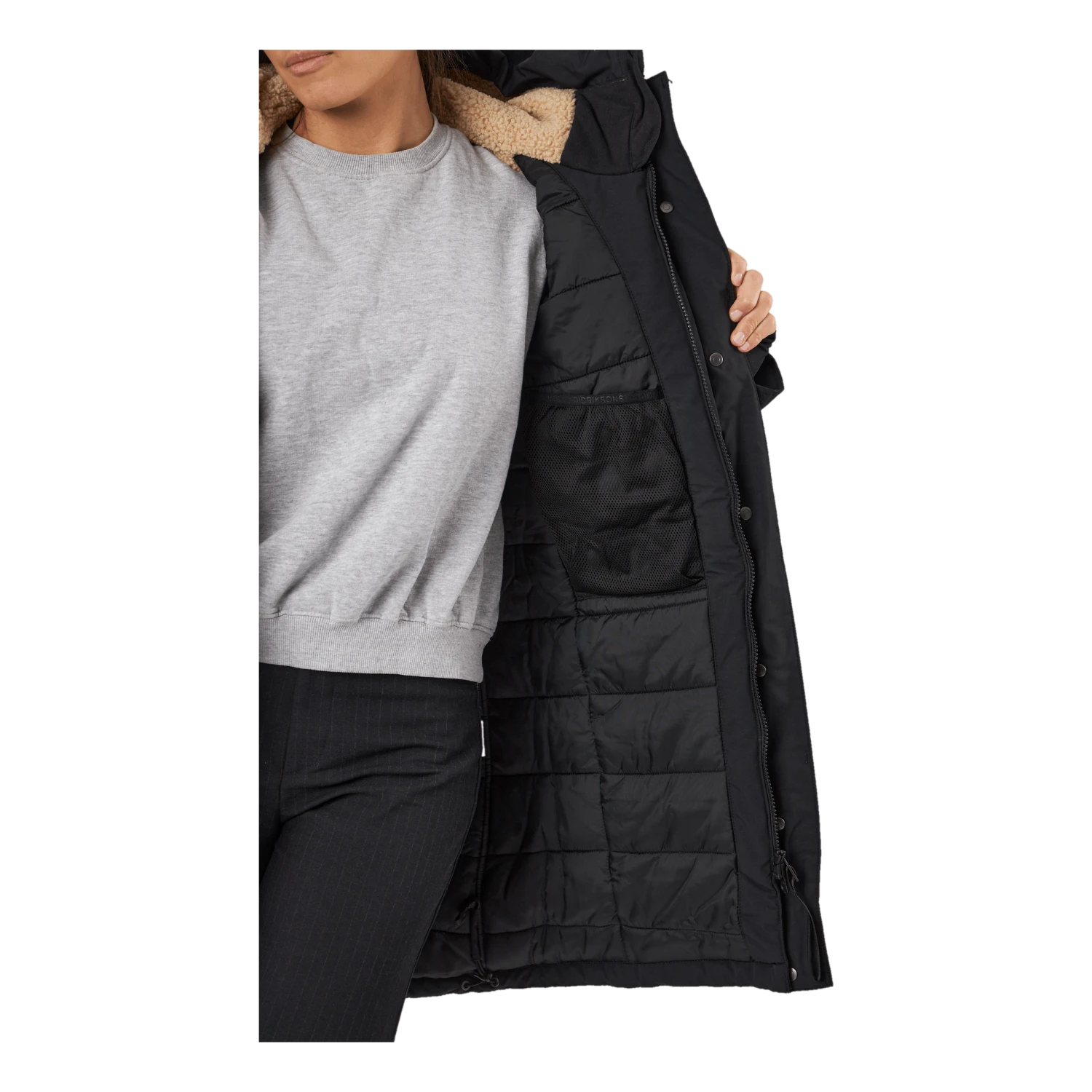 DIDRIKSONS Ciana Wns Parka 2 Black – Bild 7