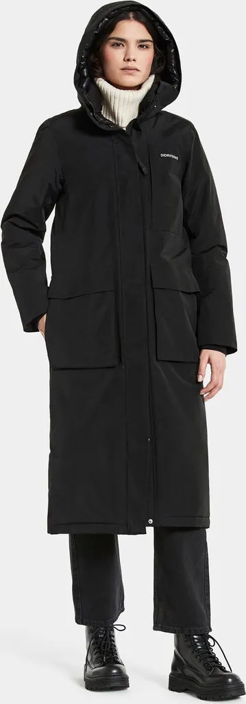 Didriksons Leya Women's Parka Long 2, Größe_Bekleidung_NR:38, Didriksons_Farbe:black – Bild 9