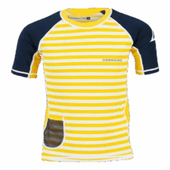 DIDRIKSONS Surf Shortsleeve UV Top Blue/Yellow