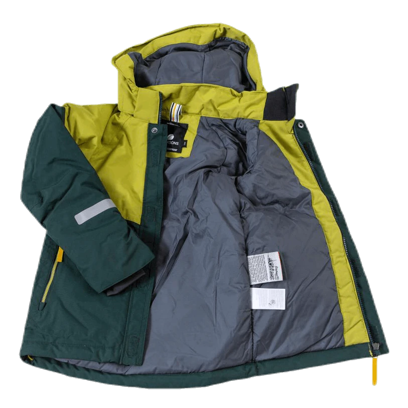 DIDRIKSONS Lun Kid's Jacket Green – Bild 4