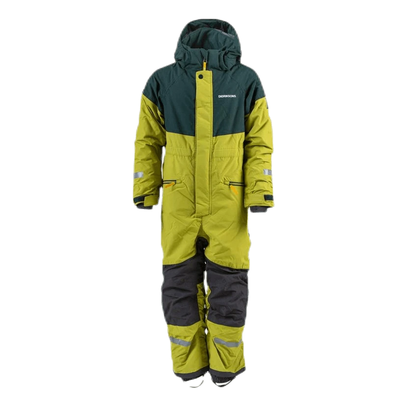 DIDRIKSONS Cornelius Kid's Coverall Green
