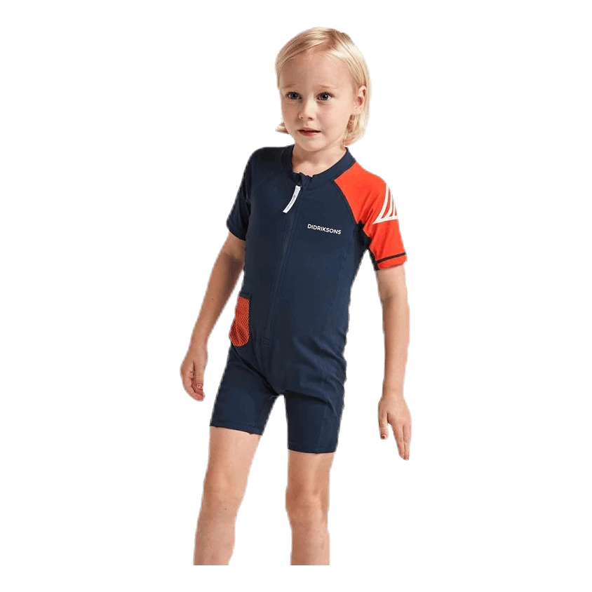 DIDRIKSONS Reef Kids Swimsuit Blue