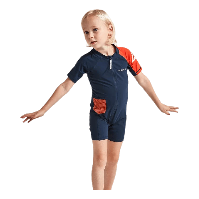 DIDRIKSONS Reef Kids Swimsuit Blue – Bild 2