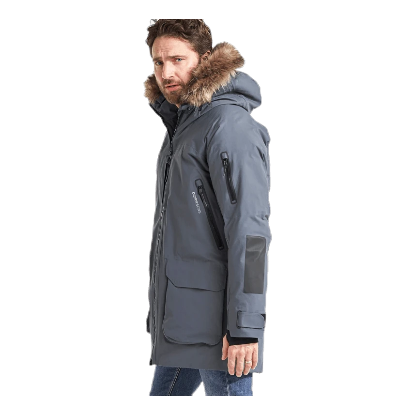 DIDRIKSONS Dante Parka Grey – Bild 2