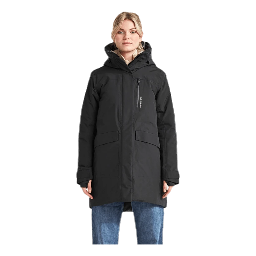 DIDRIKSONS Diana Parka Black – Bild 3
