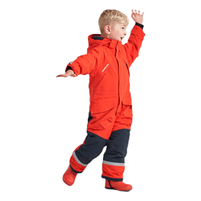 DIDRIKSONS Zeke Soft Cordura Coverall Orange – Bild 2