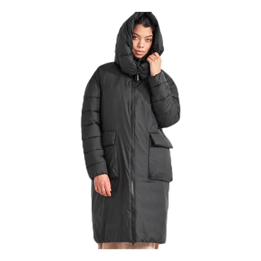 DIDRIKSONS Melina Puff Coat Black