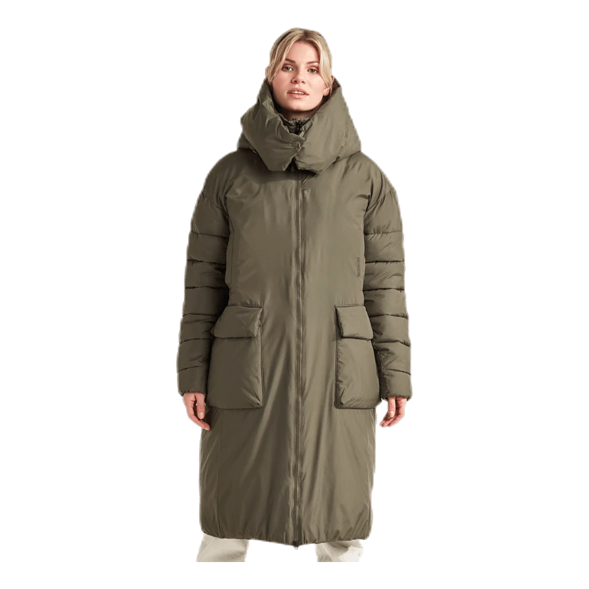 DIDRIKSONS Melina Puff Coat Green