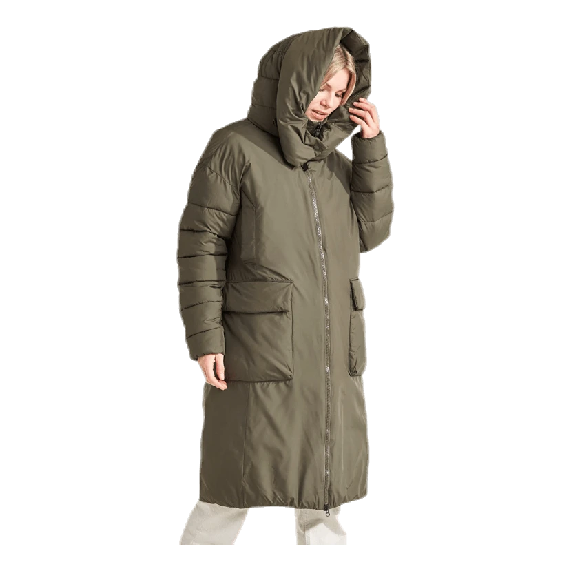 DIDRIKSONS Melina Puff Coat Green – Bild 3