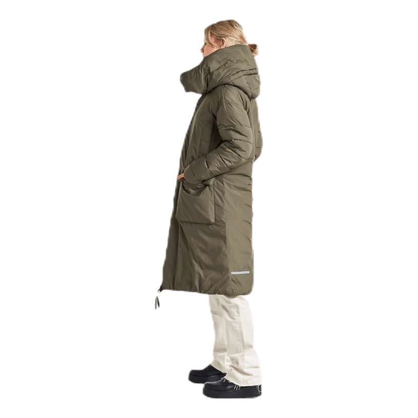 DIDRIKSONS Melina Puff Coat Green – Bild 5
