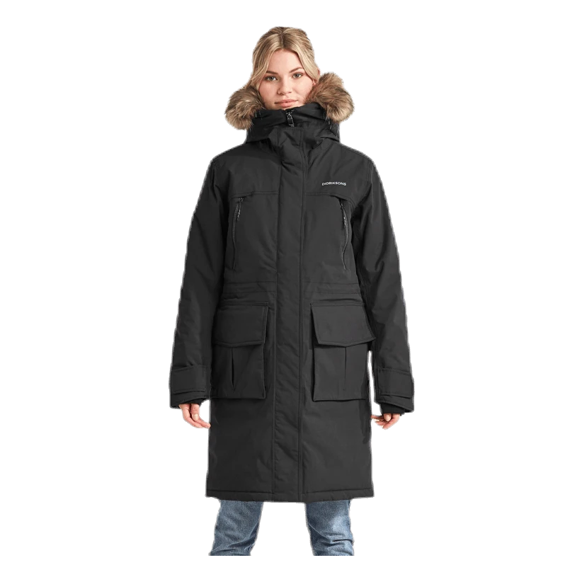 DIDRIKSONS Leona Parka Black – Bild 3