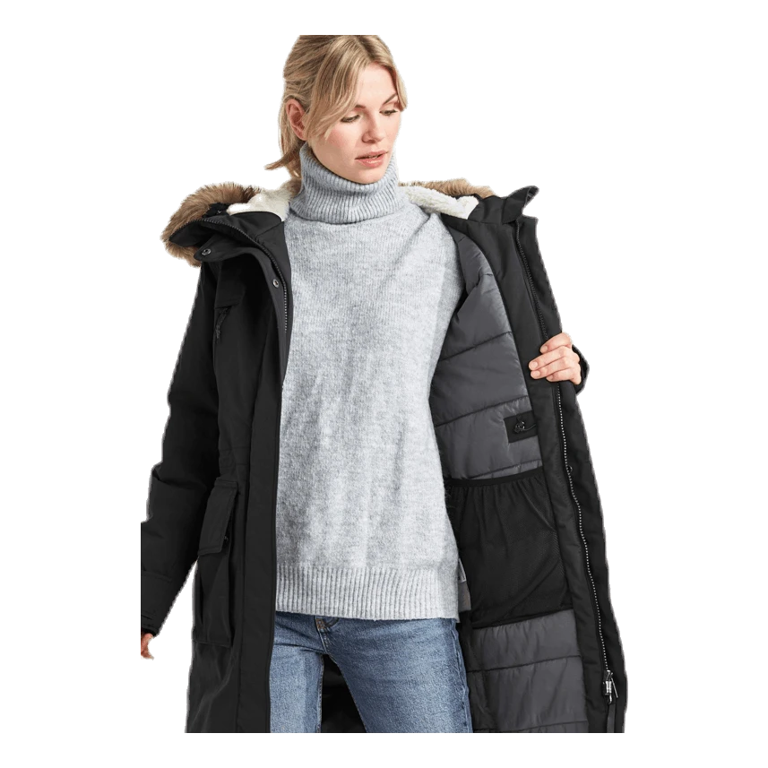 DIDRIKSONS Leona Parka Black – Bild 6