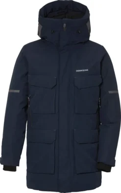 DIDRIKSONS DREW USX PARKA 6 Dark Night Blue XL