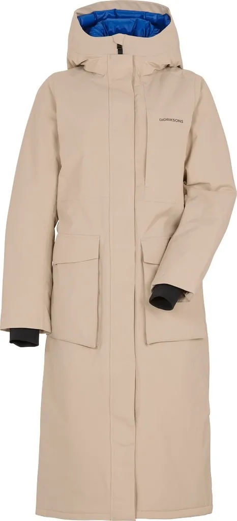 Didriksons Leya Women's Parka Long 2, Größe_Bekleidung_NR:40, Didriksons_Farbe:clay Beige