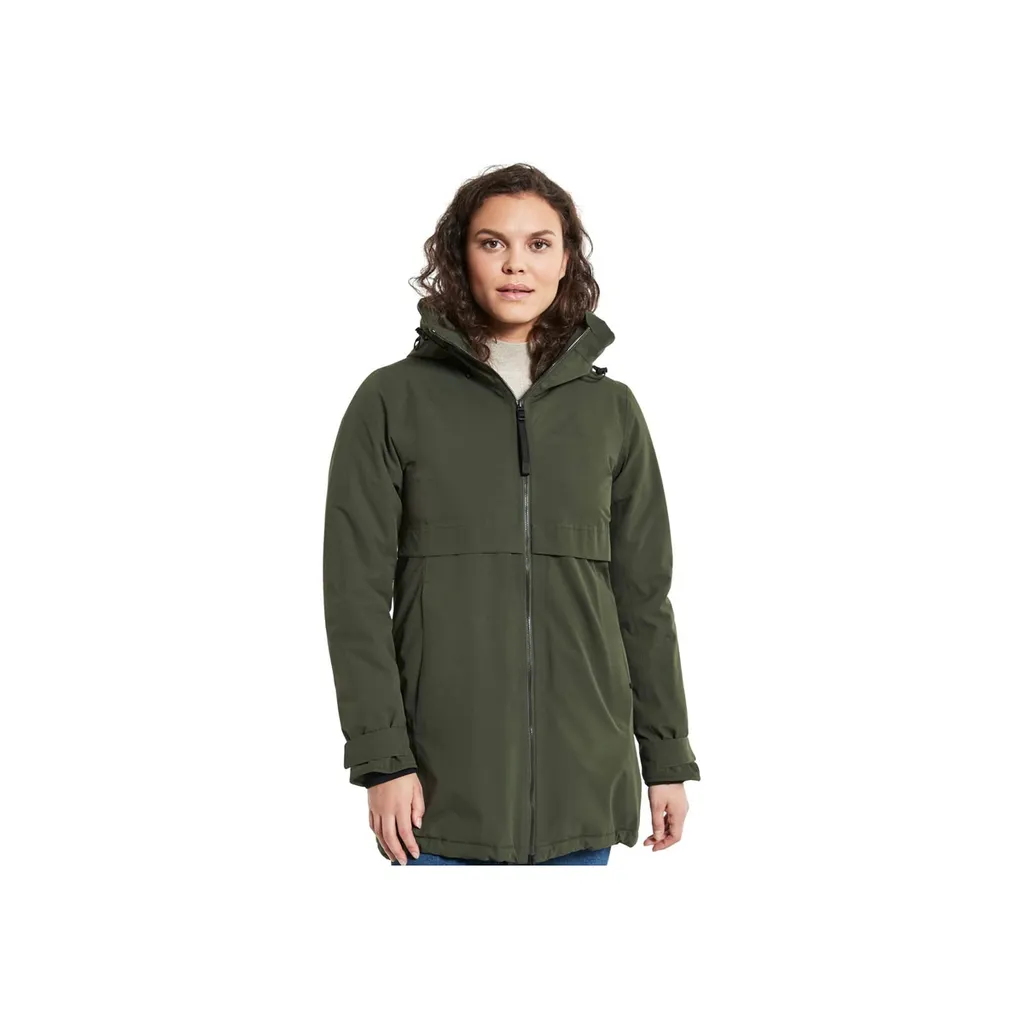 Didriksons Helle Women's Parka 5, Größe_Bekleidung_NR:40, Didriksons_Farbe:deep Green – Bild 3