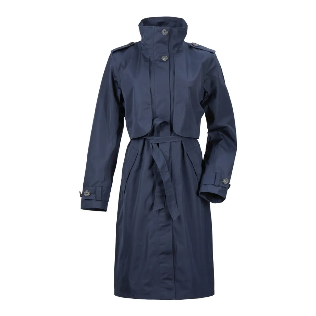 Didriksons Lova Women's Coat 3 - Trenchcoat, Größe_Bekleidung_NR:44, Didriksons_Farbe:dark Night Blue