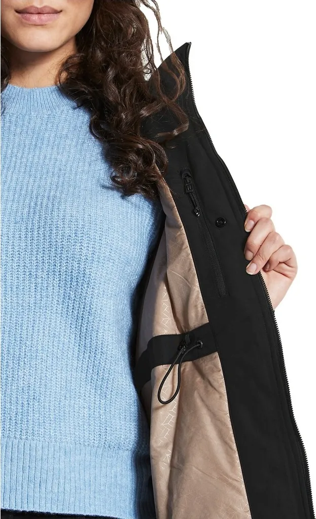 Didriksons Marta-Lisa Wns Parka Black Black 46 – Bild 7