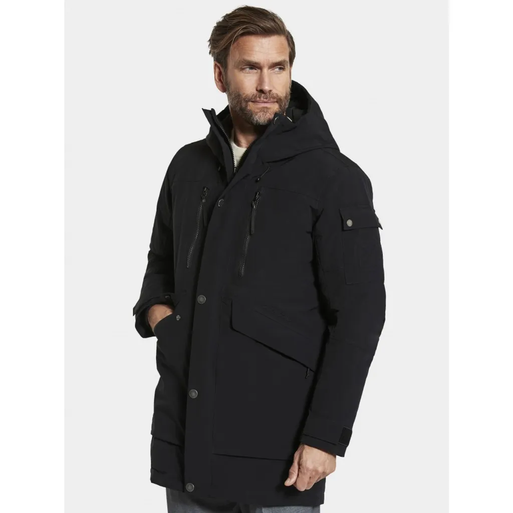 Didriksons Ari Parka 2 Winterjacke Herren Black Schwarz L – Bild 5