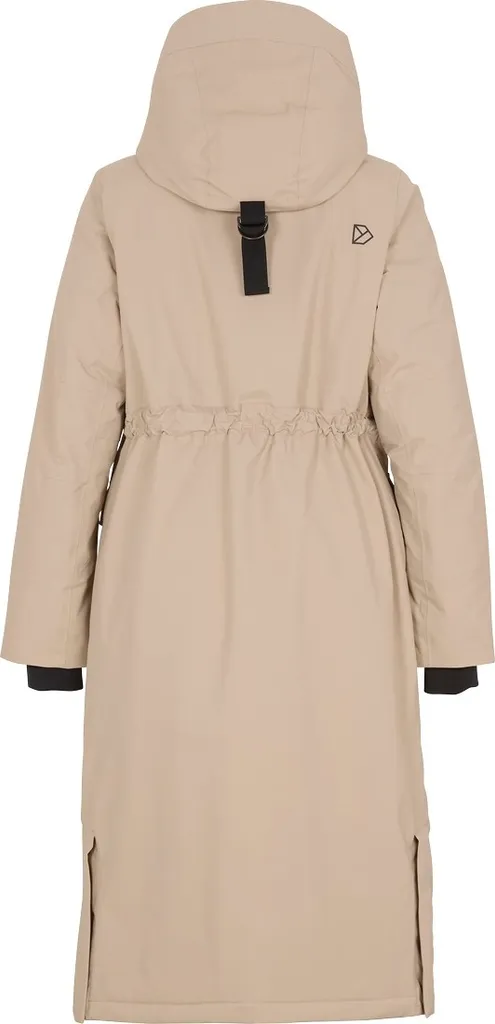 Didriksons Leya Women's Parka Long 2, Größe_Bekleidung_NR:40, Didriksons_Farbe:clay Beige – Bild 2