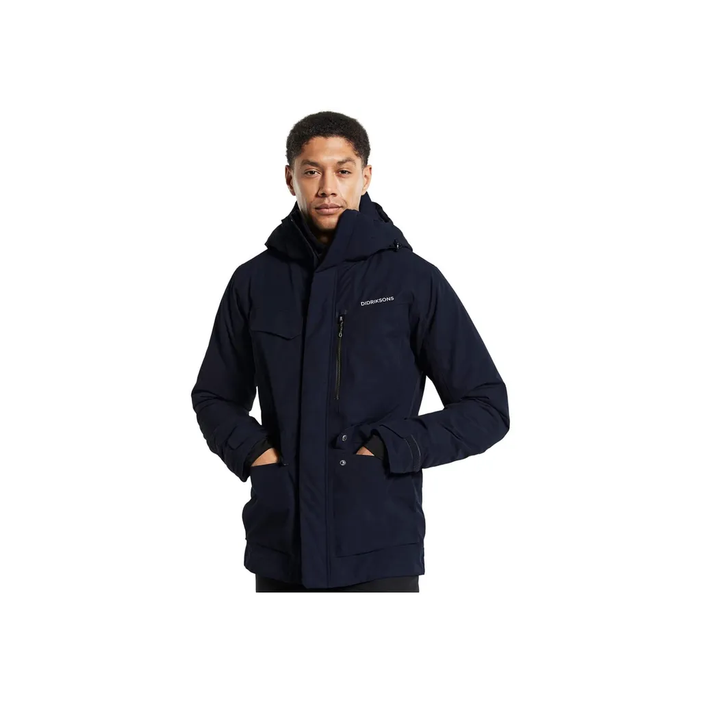 DIDRIKSONS SEBASTIAN USX JKT 3 Dark Night Blue L – Bild 3