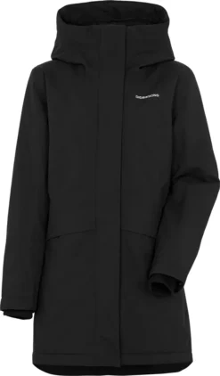 Didriksons Cajsa Parka 4 Winterjacke Damen Black Schwarz 48