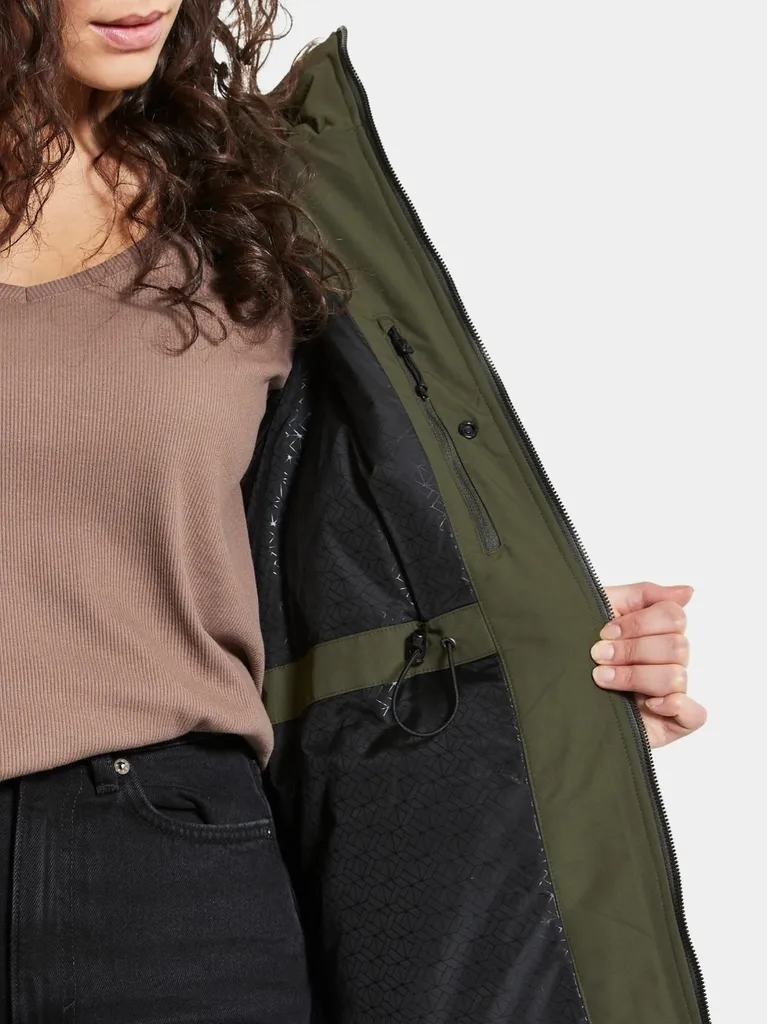 DIDRIKSONS MARTA-LISA WNS PARKA Deep Green Deep Green 38 – Bild 2